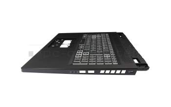 6B.QK5N7.011 original Acer keyboard incl. topcase DE (german) black/white/black with backlight