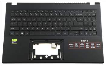 Acer 6B.QPEN7.030 COVER.UPPER.W/KB.US-INT.BL