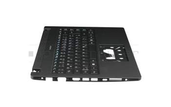 6B.VRDN7.011 original Acer keyboard incl. topcase DE (german) black/black with backlight