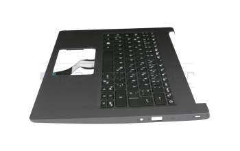 6BHDXN8012 original Acer keyboard incl. topcase DE (german) black/black