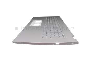 6BK66N2014 original Acer keyboard incl. topcase DE (german) grey/grey with backlight
