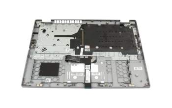 6BKHKN7011 original Acer keyboard incl. topcase DE (german) grey/grey with backlight