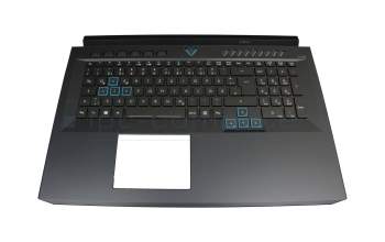 6BQ3GN7013 original Acer keyboard incl. topcase DE (german) black/black with backlight