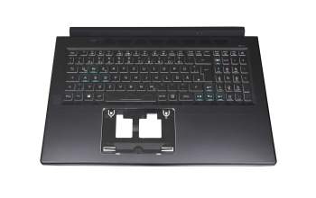 6BQB6N2014 original Acer keyboard incl. topcase DE (german) black/black with backlight