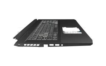 6BQCHN2015 original Acer keyboard incl. topcase CH (swiss) black/black with backlight