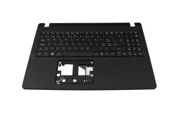 6BVPRN7058 original Acer keyboard incl. topcase CH (swiss) black/black