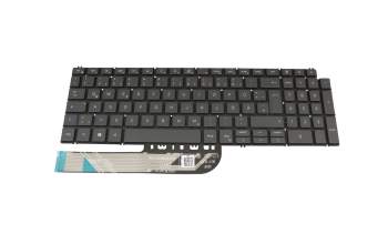 6KNG80L00U original Dell keyboard DE (german) grey with backlight