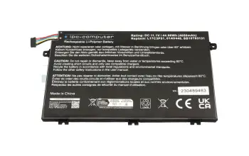 IPC-Computer battery compatible to Lenovo L17L3P51 with 44Wh