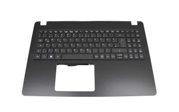 71NI69BO014 original Compal keyboard incl. topcase DE (german) black/black