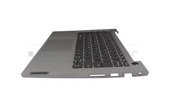 7211310100012 original Lenovo keyboard incl. topcase US (english) grey/grey with backlight