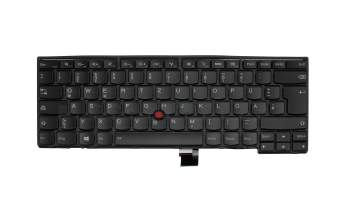 72700HM Lenovo keyboard DE (german) black/black matte with backlight and mouse-stick