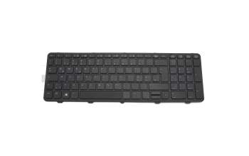 738696-041 HP keyboard DE (german) black/black glare