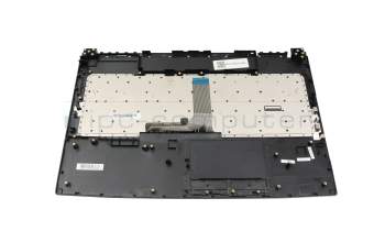 7A7-14DK11B-S11 original MSI keyboard incl. topcase FR (french) black/grey with backlight