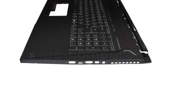 7A7-17B512-001 original MSI keyboard incl. topcase DE (german) black/black with backlight