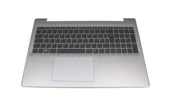 8207029094 original Medion keyboard incl. topcase DE (german) black/grey with backlight