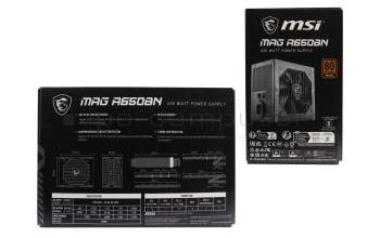 824142258460 original MSI Desktop-PC power supply 650 Watt MAG A650BN