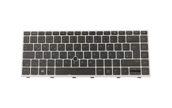 836-26670-00A original HP keyboard DE (german) black/silver with mouse-stick