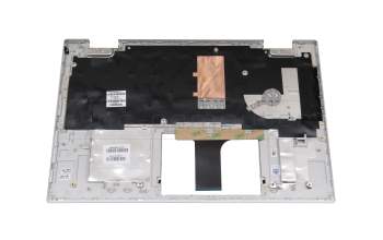 8K2251 original HP keyboard incl. topcase DE (german) silver/silver