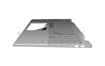 8K2251 original HP keyboard incl. topcase DE (german) silver/silver
