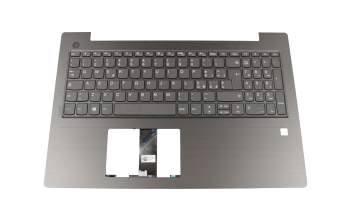 8S5CB0Q60229 original Lenovo keyboard incl. topcase IT (italian) grey/grey