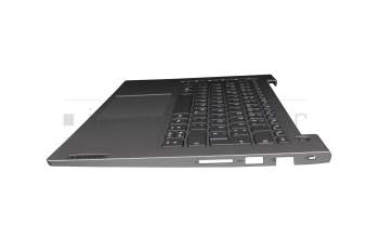8SSN20Z38425 original Lenovo keyboard incl. topcase DE (german) dark grey/grey with backlight