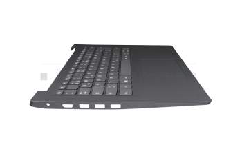 8SSTT60V07208 original Lenovo keyboard incl. topcase DE (german) grey/grey