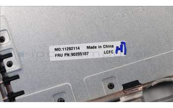 Lenovo 90205107 ACLU1LowerCVBlackT LM W/SPKL+R