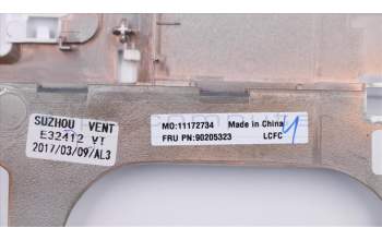 Lenovo 90205323 ACLUH Lower Case White H W/Speaker L+R