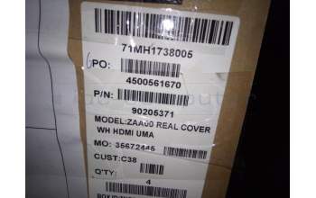 Lenovo 90205371 C260 Rear Cover W/HDMI UMA WHT