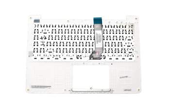 90NB0092-R31FR0 original Asus keyboard incl. topcase FR (french) black/white