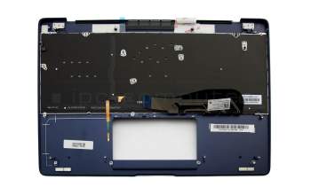 90NB0CZ1-R31GE0 original Asus keyboard incl. topcase DE (german) blue with backlight