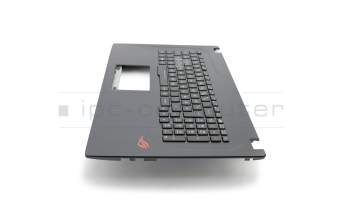 90NB0DM1-R32GE0 original Asus keyboard incl. topcase DE (german) black/black with backlight RGB