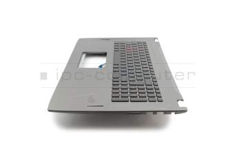 90NB0DQ3-R31GE1 original Asus keyboard incl. topcase DE (german) black/grey with backlight