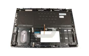90NB0G21-R31GE0 original Asus keyboard incl. topcase DE (german) black/grey with backlight