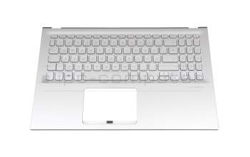 90NB0KR2-R32GE0 original Asus keyboard incl. topcase DE (german) silver/silver