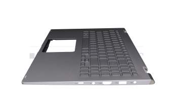 90NB0LK1-R31GE0 original Asus keyboard incl. topcase DE (german) silver/silver with backlight