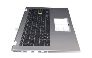 90NB0Q12-R30GE0 original Asus keyboard incl. topcase DE (german) black/silver