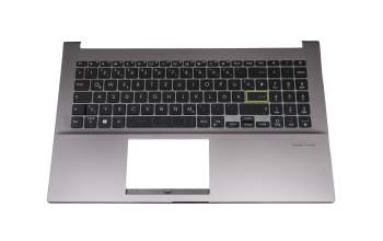 90NB0RF3-R31GE0 original Asus keyboard incl. topcase DE (german) black/grey with backlight