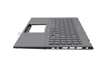 90NB0RX2-R31GE0 original Asus keyboard incl. topcase DE (german) grey/grey with backlight