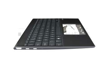 90NB0TJ1-R30P01 original Asus keyboard incl. topcase PO (portuguese) anthracite/grey with backlight