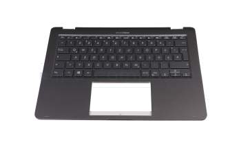 90NR0061-R30100 original Asus keyboard incl. topcase DE (german) grey/grey