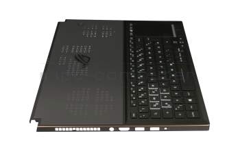 90NR00A1-R31GE0 original Asus keyboard incl. topcase DE (german) black/black with backlight