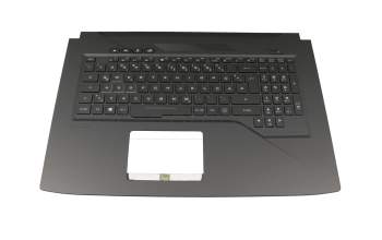 90NR00D1-R30GE0 original Asus keyboard incl. topcase DE (german) black/black with backlight