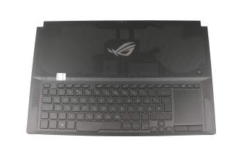 90NR01U1-R31GE0 original Asus keyboard incl. topcase DE (german) black/black with backlight