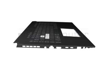 90NR0971-R31GE1 original Asus keyboard incl. topcase DE (german) black/transparent/black with backlight