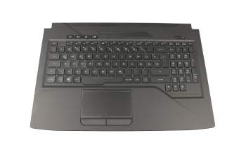 90NR0G51-R31GE0 original Asus keyboard incl. topcase DE (german) black/black with backlight