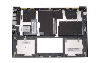 90R-NPO1K1G00Y original Asus keyboard incl. topcase FR (french) black/silver with backlight