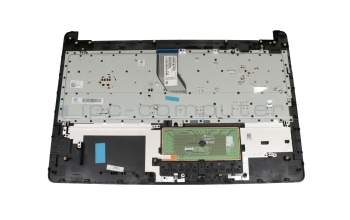 925010051 original HP keyboard incl. topcase FR (french) black/black