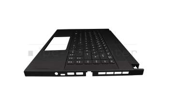 957-16V11E-C06 original MSI keyboard incl. topcase DE (german) black/black