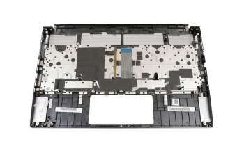 957-17G12E-C23 original MSI keyboard incl. topcase DE (german) black/silver with backlight